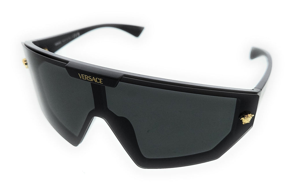 Versace  Black Shield Sunglasses