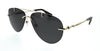 Burberry  Light Gold Aviator Sunglasses