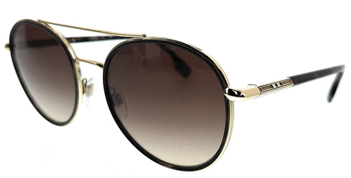 Burberry 0BE3131  110913 Light gold Aviator Sunglasses