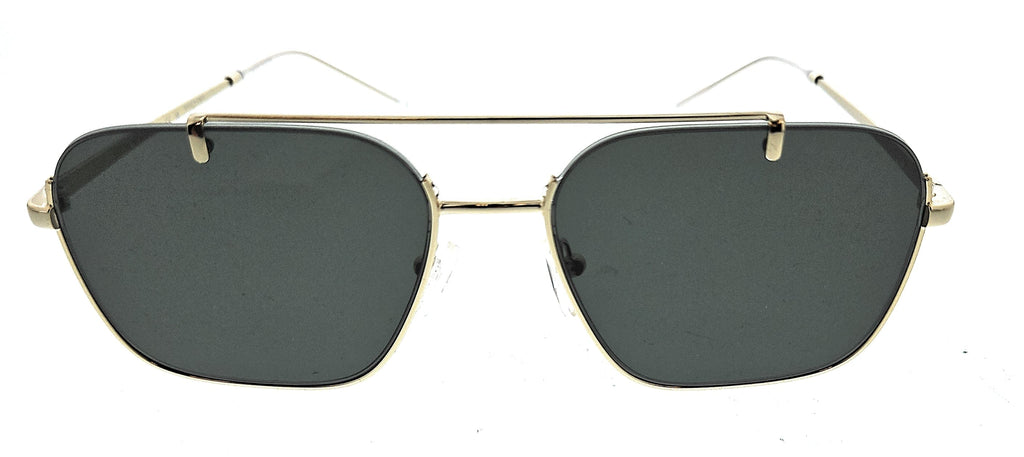 Emporio Armani 0EA2150 301371 Shiny pale gold Square Sunglasses