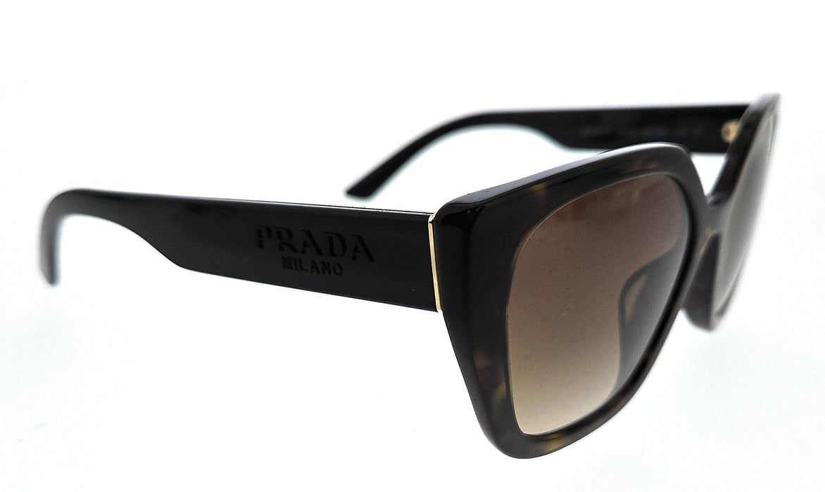 Prada 0PR 24XSF 2AU6S1 Havana Square Sunglasses