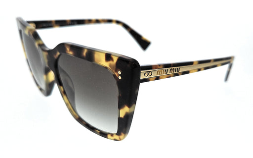 Miu Miu 0MU 02WS 7S00A7 Light Havana Square Sunglasses