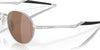 Oakley 0OO4146 414606 Terrigal Full Rim Satin chrome Round Sunglasses