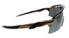 Oakley 0OO9235 923512 Encoder strike vented Rimless Matte Red/Gold Colorshift  Shield Sunglasses