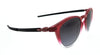 Oakley 0OO9439 943917 Pitchman  Full Rim Red Fade  Round Sunglasses