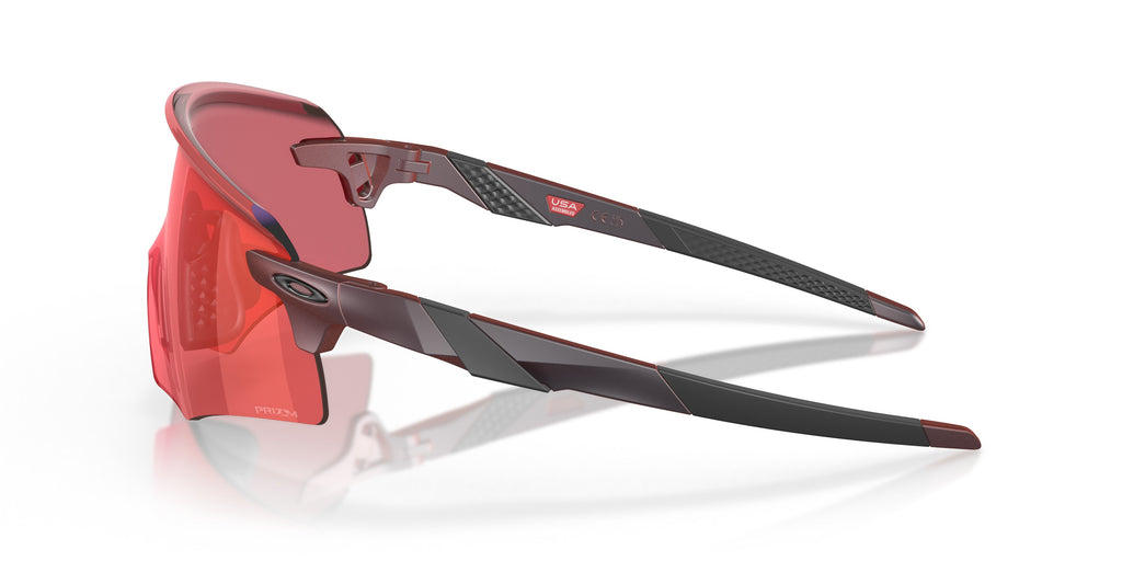 Oakley 0OO9471 947108 Encoder  Rimless Matte Red Colorshift Shield Sunglasses