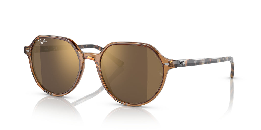 Ray-Ban  Gold Square Sunglasses