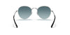 Ray-Ban 0RB3582 003/3M Blue/grey Round Sunglasses