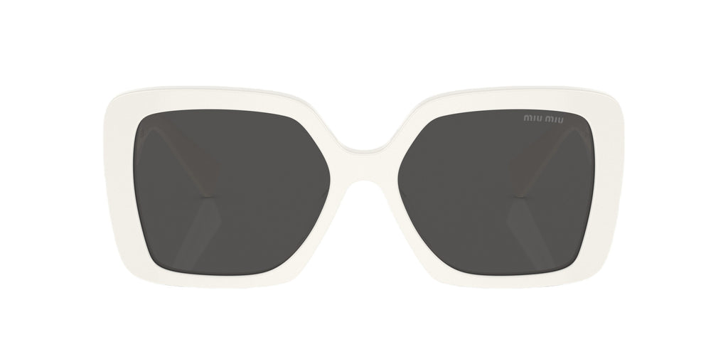 Miu Miu 0MU 10YS 1425S0 White Square Sunglasses