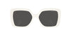 Miu Miu 0MU 10YS 1425S0 White Square Sunglasses