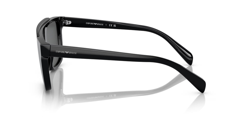 Emporio Armani 0EA4193 501787 Shiny black Rectangle Sunglasses