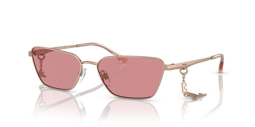 Emporio Armani 0EA2141 301184 Shiny Rose Gold Pillow Sunglasses
