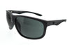 Emporio Armani  Matte Gray/Green Square Sunglasses