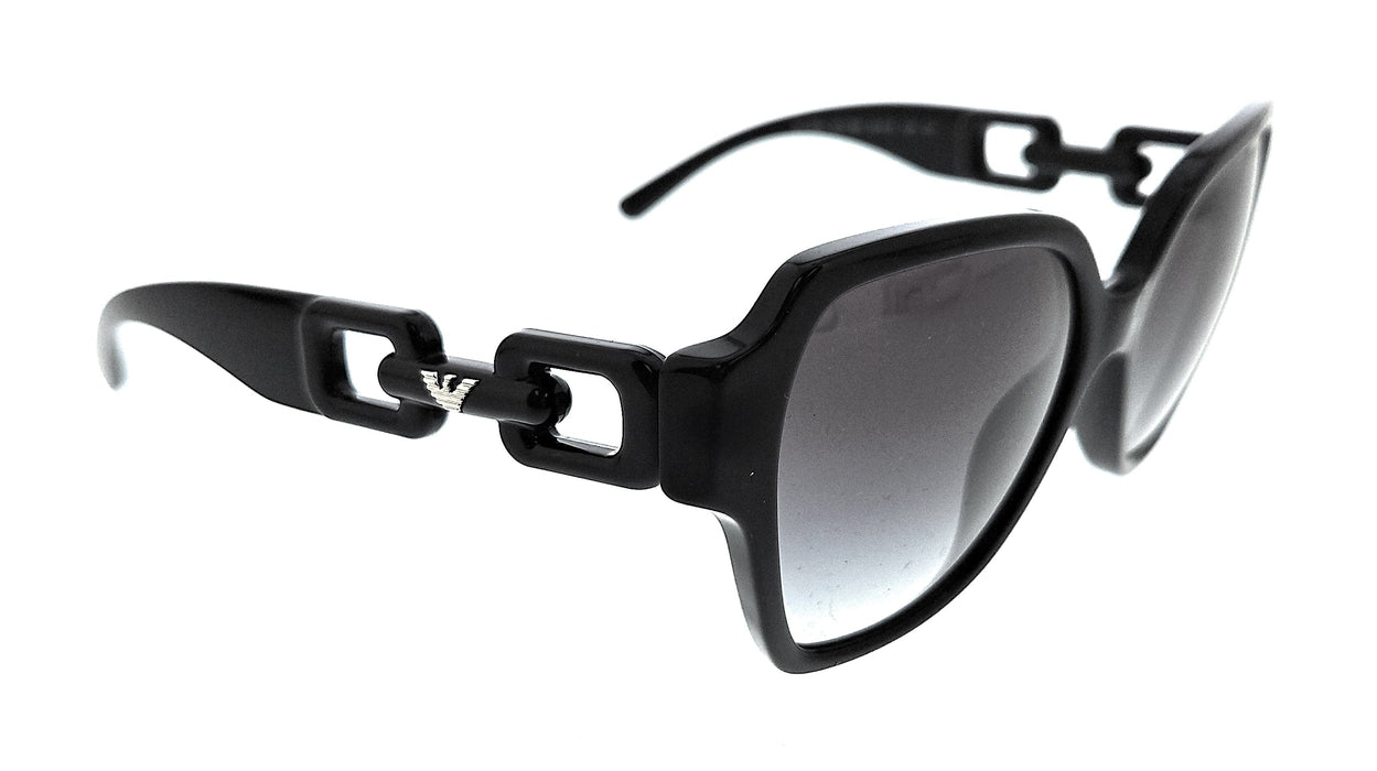 Emporio Armani 0EA4202 50178G Shiny Black Square Sunglasses