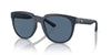 Emporio Armani  Matte blue Square Sunglasses