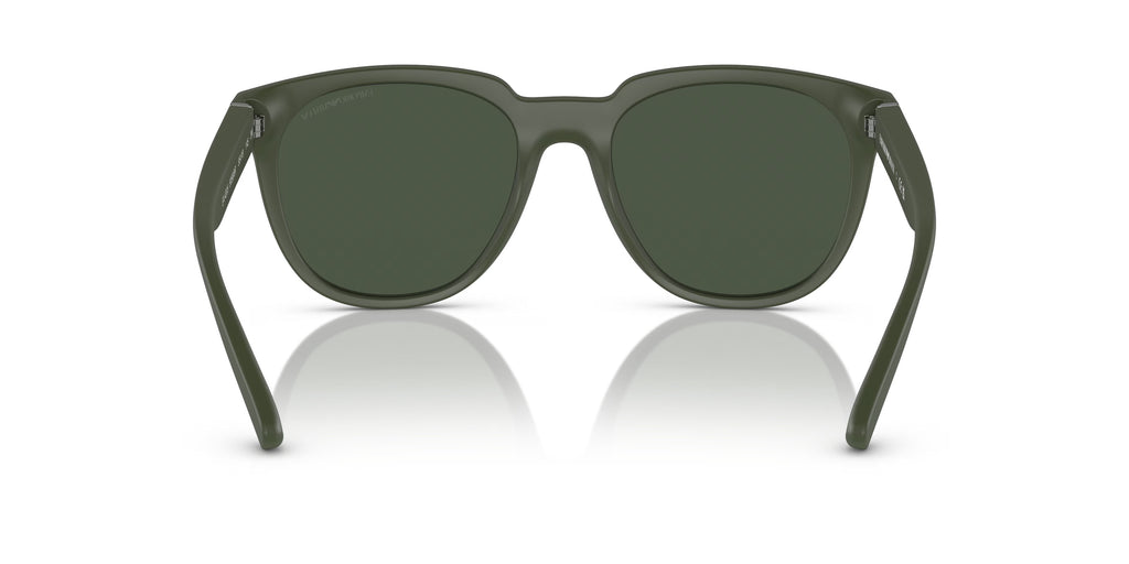 Emporio Armani 0EA4205 50586R Matte green Square Sunglasses