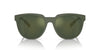 Emporio Armani 0EA4205 50586R Matte green Square Sunglasses