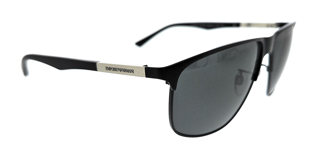 Emporio Armani 0EA2094 300187 Matte black Square Sunglasses