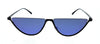 Emporio Armani 0EA2143 301925 Shiny Blue Oval Sunglasses