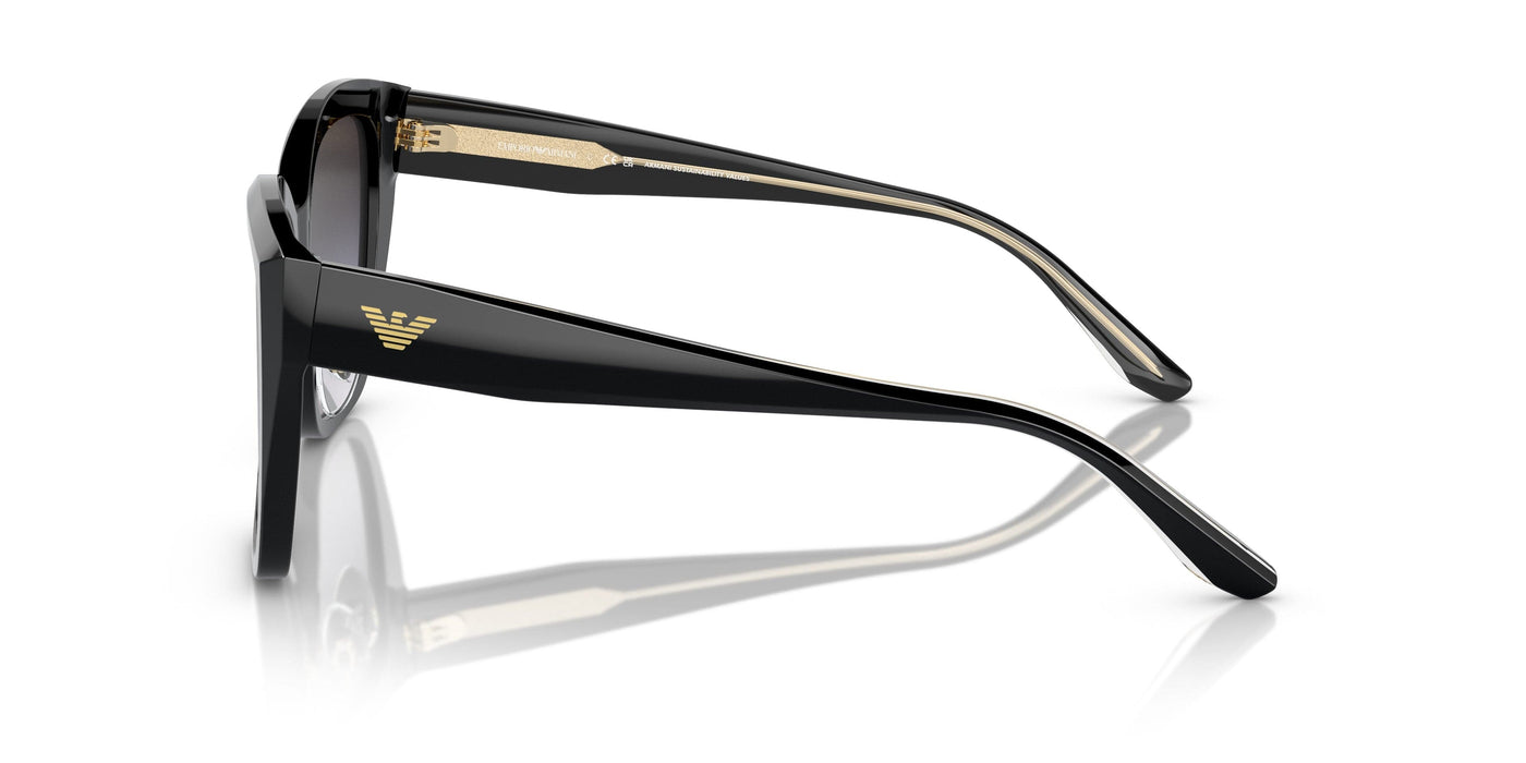 Emporio Armani 0EA4198F 50178G Black Cat eye Sunglasses