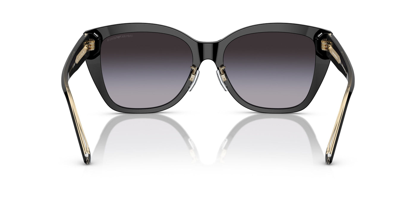 Emporio Armani 0EA4198F 50178G Black Cat eye Sunglasses