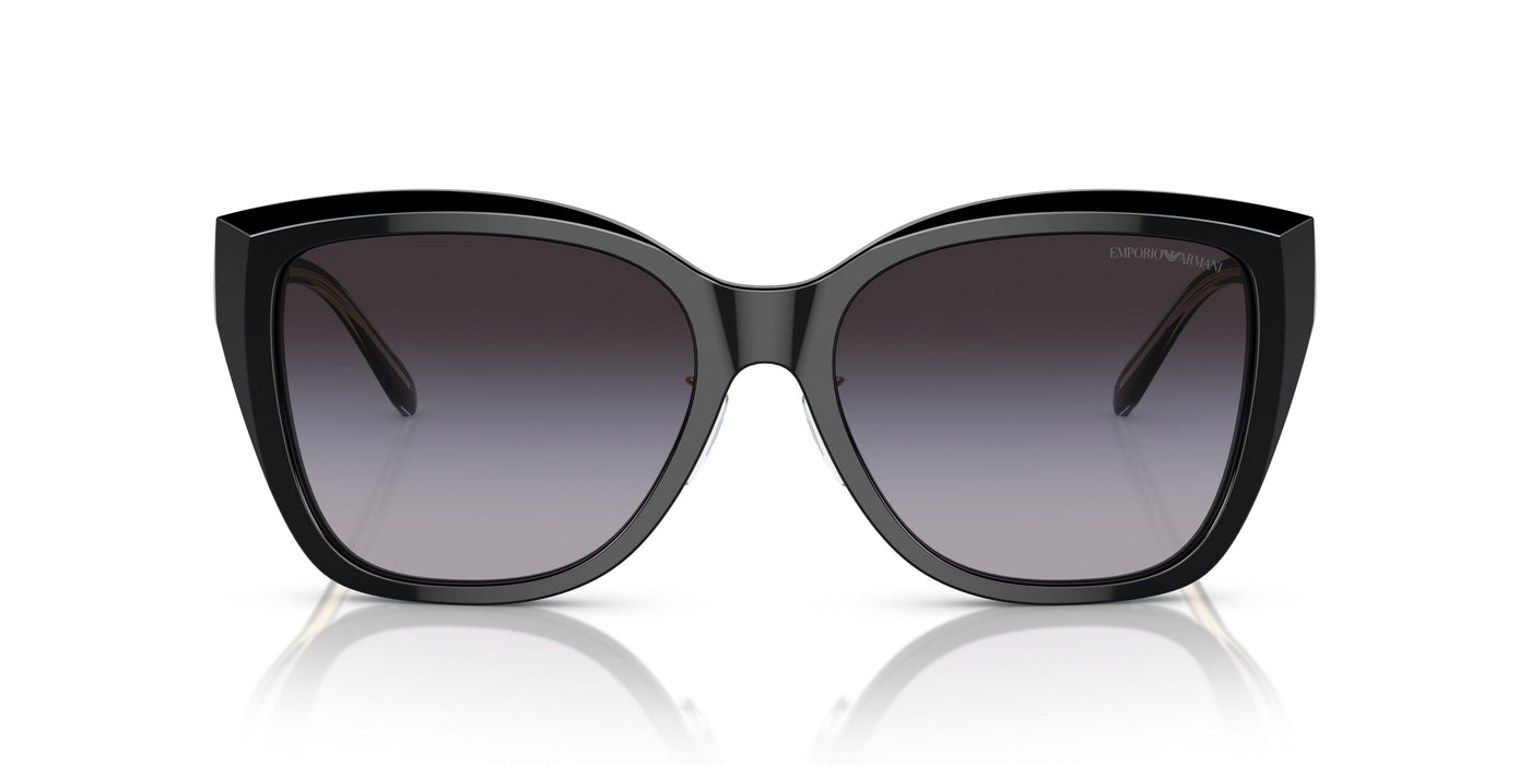 Emporio Armani 0EA4198F 50178G Black Cat eye Sunglasses