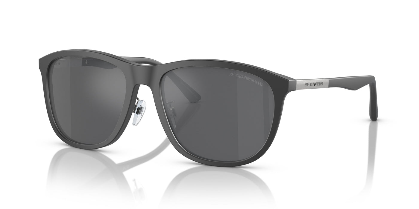 Emporio Armani 0EA4201F 51266G Matte grey Square Sunglasses