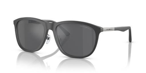 Emporio Armani 0EA4201F 51266G Matte grey Square Sunglasses