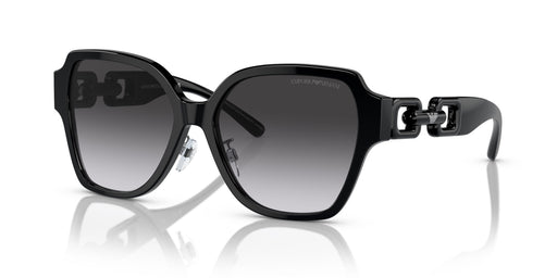 Emporio Armani 0EA4202F 50178G Shiny black Square Sunglasses
