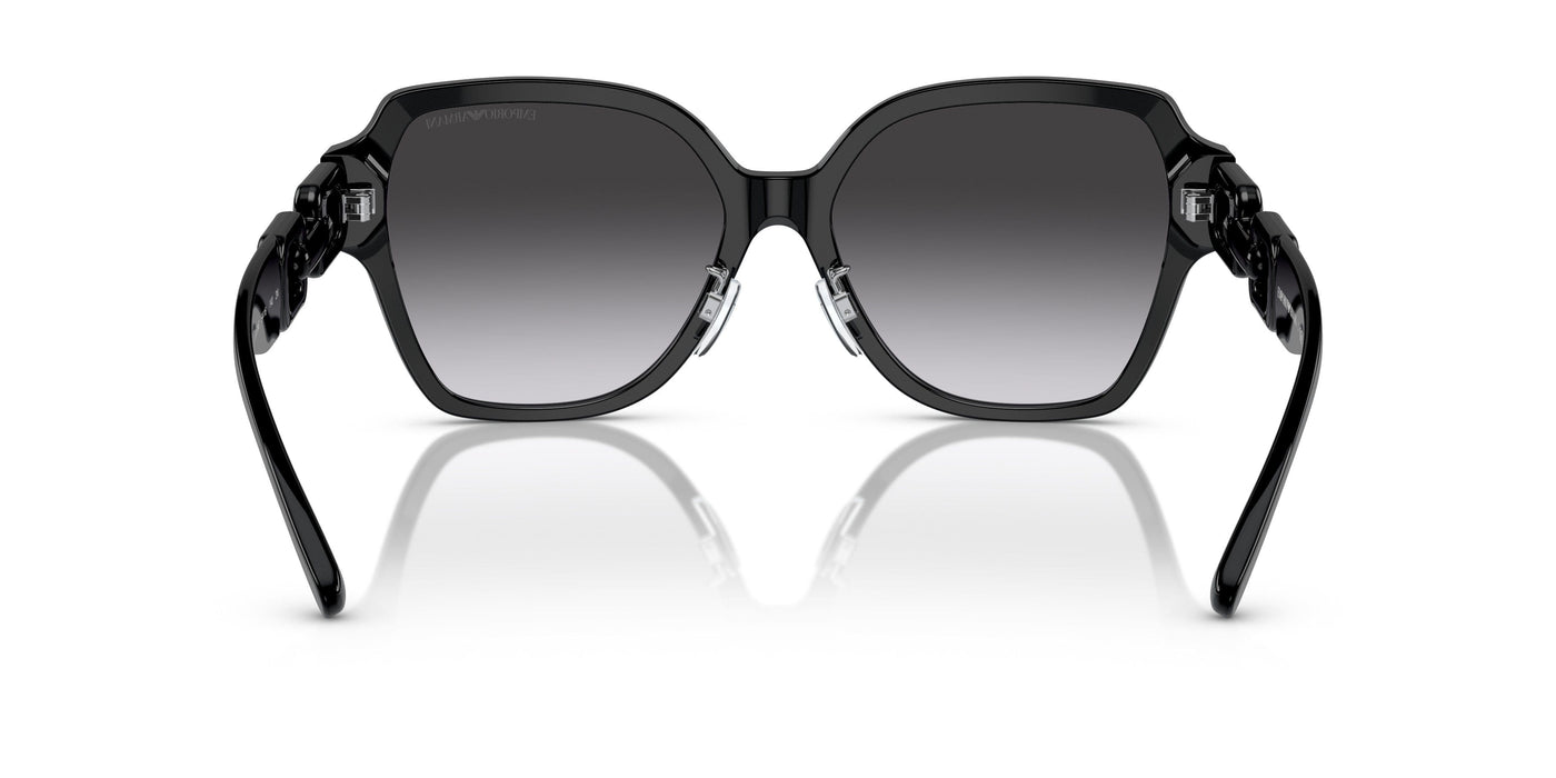 Emporio Armani 0EA4202F 50178G Shiny black Square Sunglasses