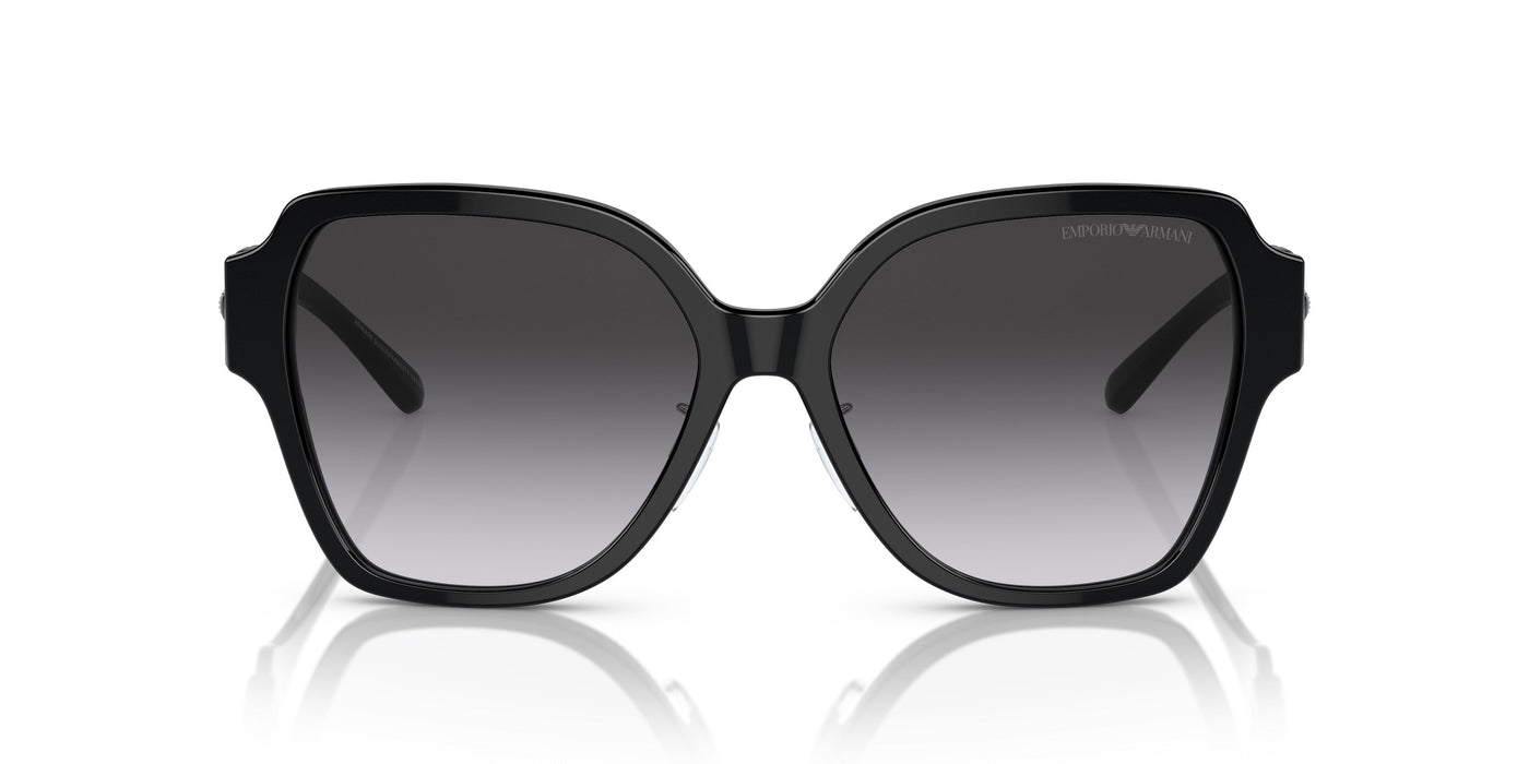 Emporio Armani 0EA4202F 50178G Shiny black Square Sunglasses