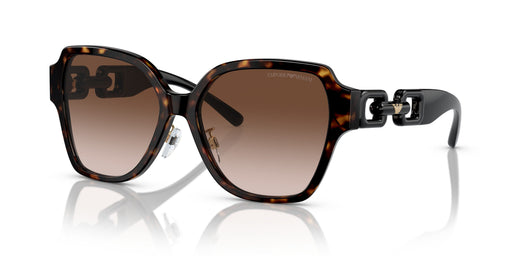 Emporio Armani 0EA4202F 502613 Shiny havana Square Sunglasses