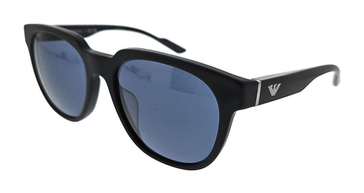 Emporio Armani 0EA4205F 508880 Matte Blue  Round Sunglasses