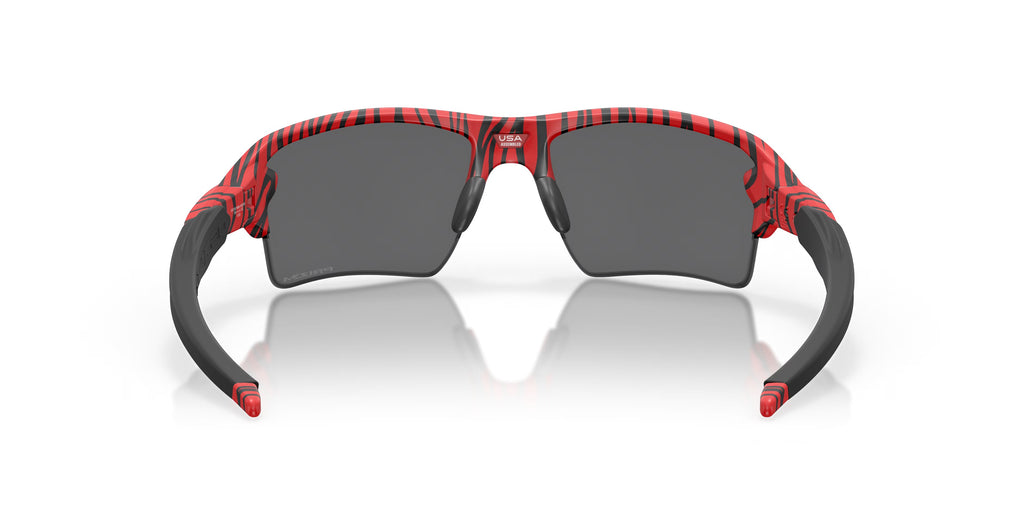 Oakley 0OO9188 9188H2 Red Tiger Rectangle Sunglasses