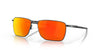 Oakley  Light steel Rectangle Sunglasses