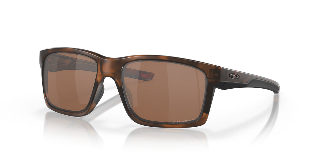 Oakley  Matte brown tortoise Rectangle Sunglasses