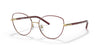 Tory Burch  Shiny Gold Round Eyeglasses