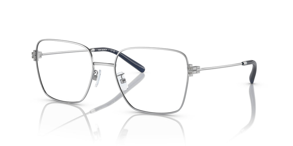 Tory Burch  Silver Square Eyeglasses