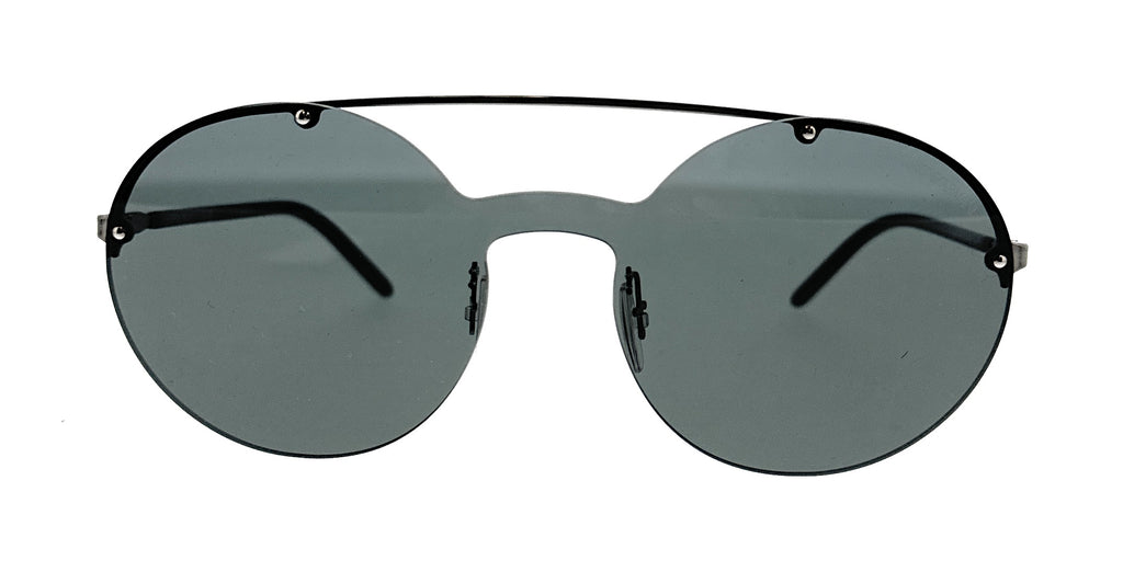 Emporio Armani 0EA2088 301087 Grey Round Sunglasses