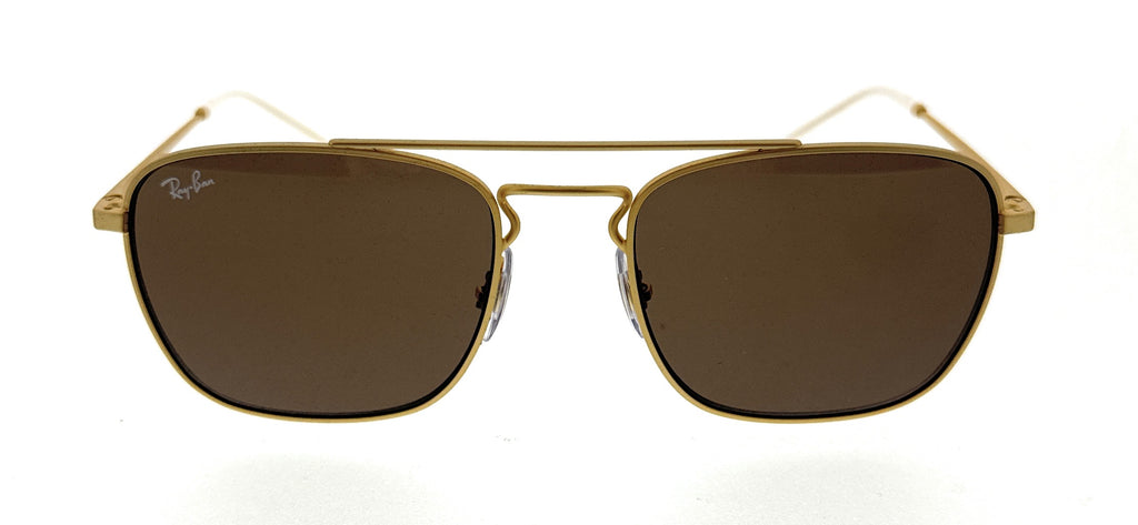 Ray- Ban 0RB3588 901373 B-15 Gold Aviator Sunglasses