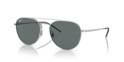 Ray- Ban 0RB3594 901371 Gold Round Sunglasses