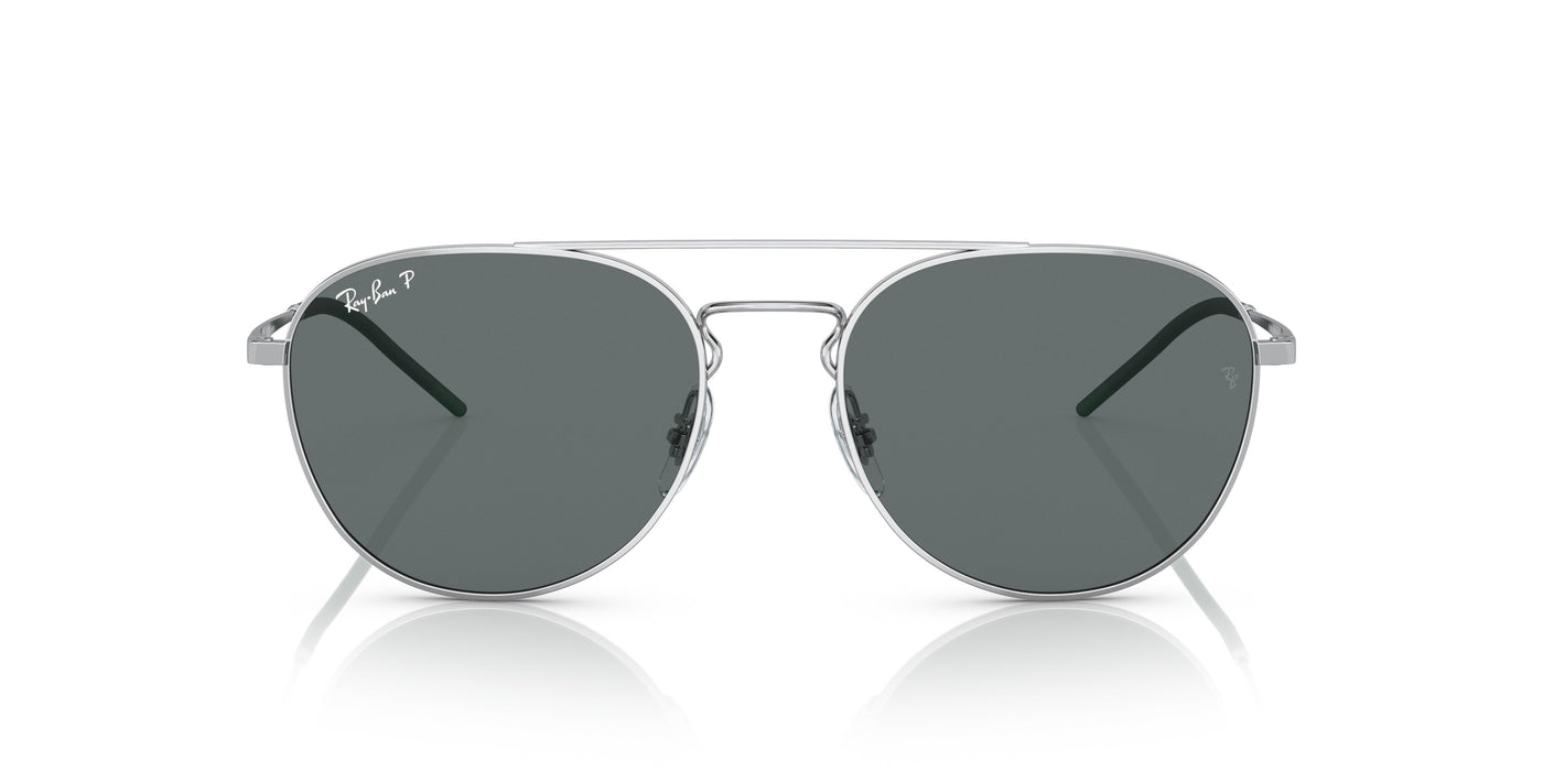 Ray- Ban 0RB3594 901371 Gold Round Sunglasses