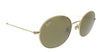 Ray- Ban 0RB3594 901373 Gold Round Sunglasses