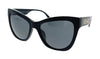 Versace  Black Cateye Full Rim Sunglasses