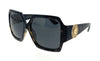 Versace  Havana Square Sunglasses