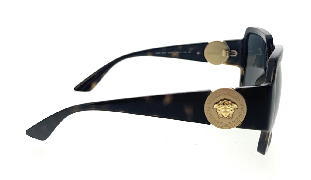 Versace 0VE4453 108/87 Havana Square Sunglasses