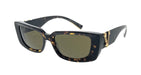 Versace 0VE4382 944/73 Havana Rectangle Sunglasses