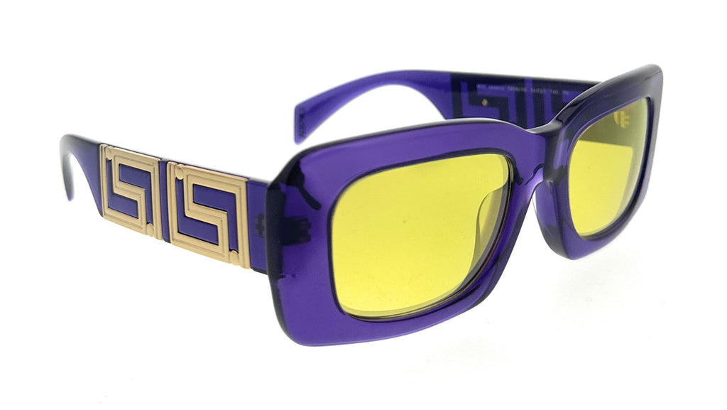 Versace 0VE4444U 5408V9 Violet Rectangle Sunglasses