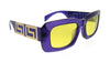 Versace 0VE4444U 5408V9 Violet Rectangle Sunglasses