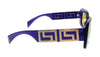 Versace 0VE4444U 5408V9 Violet Rectangle Sunglasses